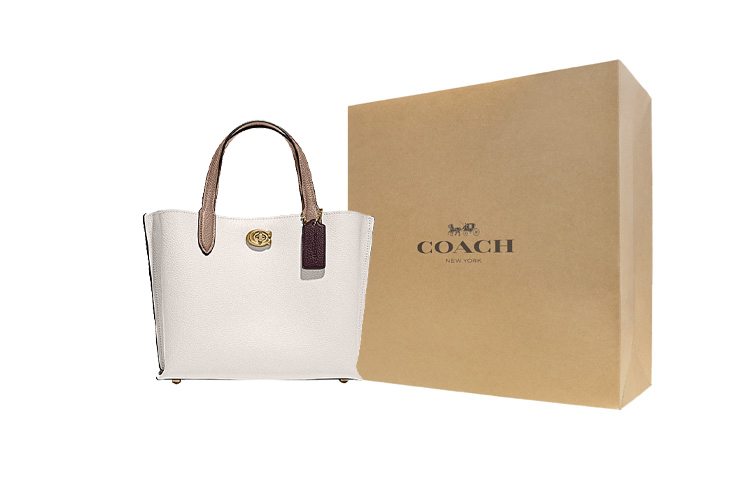

COACH Сумка тоут из галечной кожи