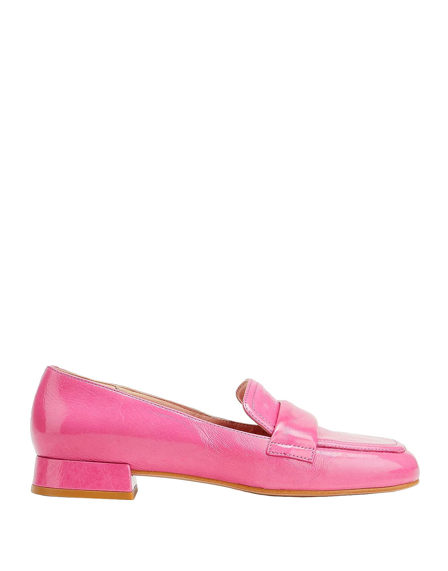 Лоферы Polished Leather Loafers 8 By Yoox, розовый