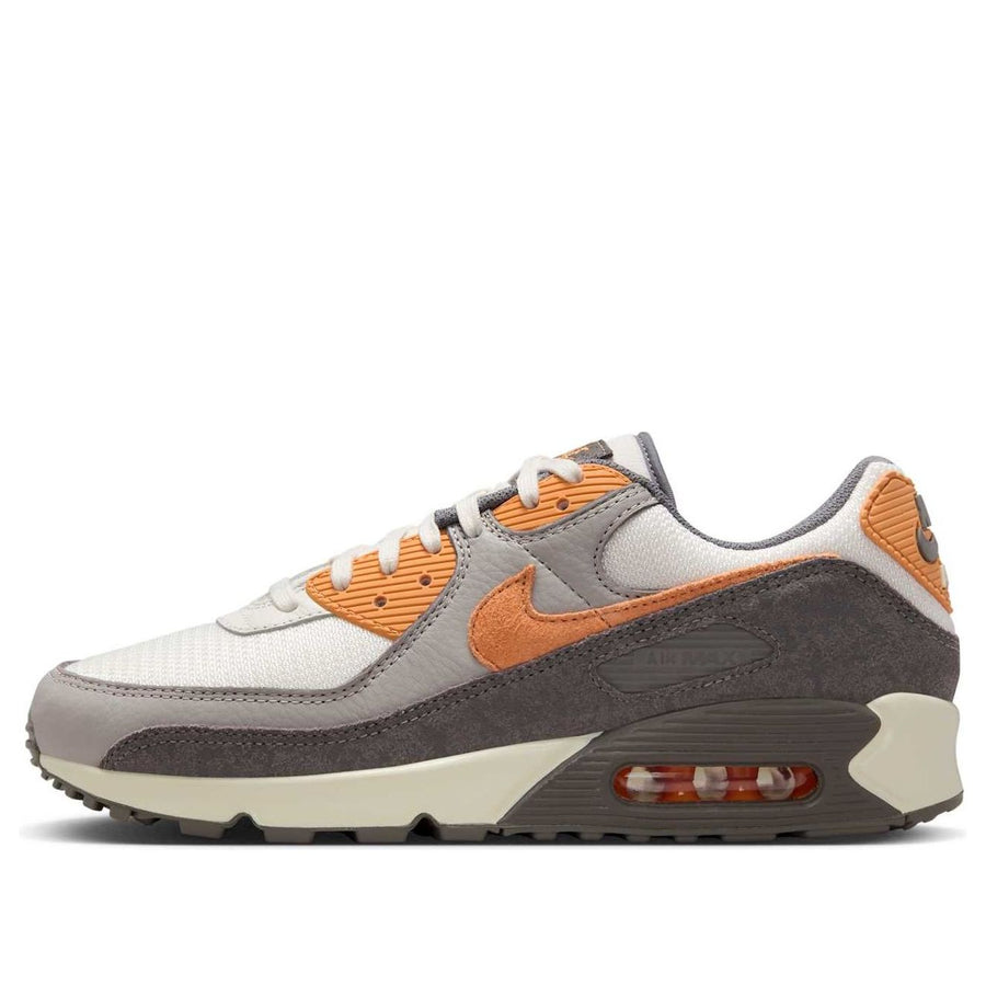 

Кроссовки Nike Air Max 90 Premium 'Flat Pewter Copper Moon', серый