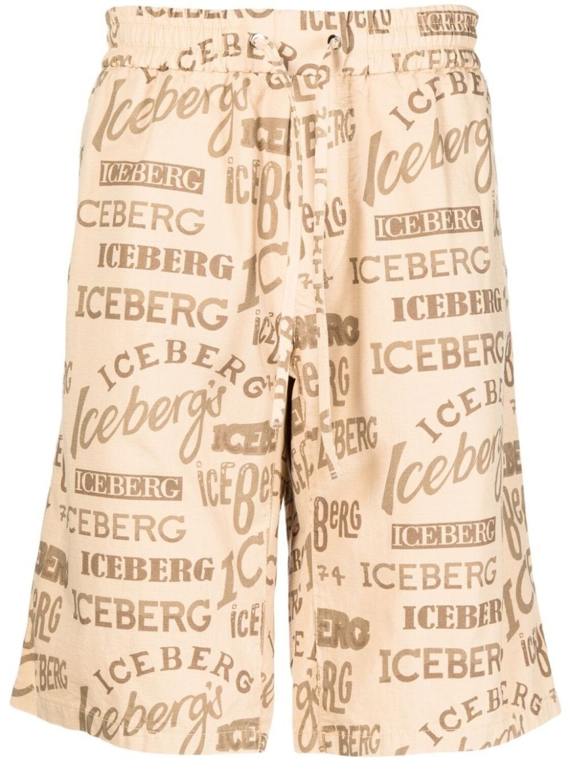

Шорты с логотипом Iceberg, коричневый