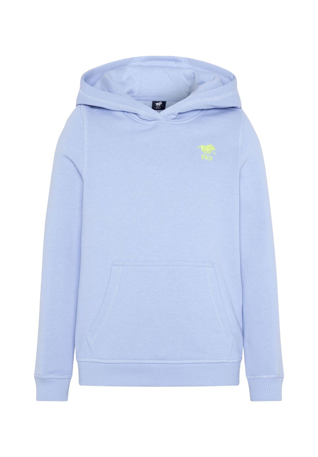 

Толстовка с вышивкой этикеток POLO SYLT, цвет Brunnera Blue