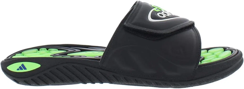 Спортивные сандалии adidas, черный/зеленый/черный