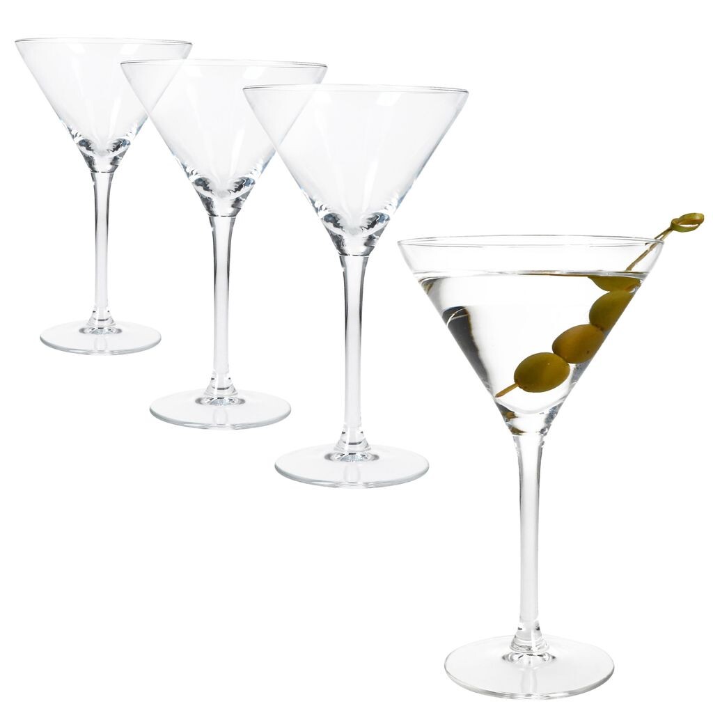 

4 стакана Espresso Martini Helene 150 мл с бокалом для коктейля для ног MamboCat
