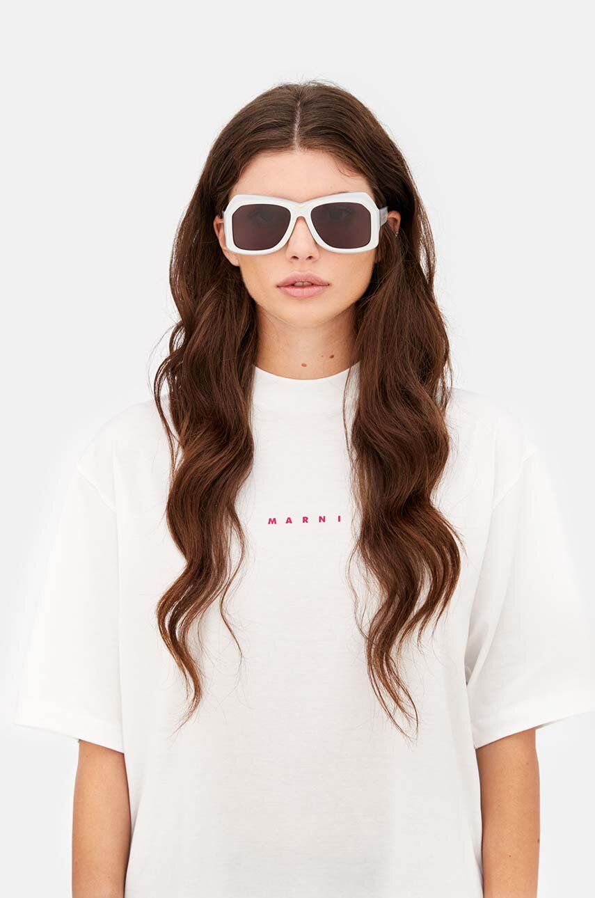 

Солнцезащитные очки Tiznit Silver Metallic Marni, серый
