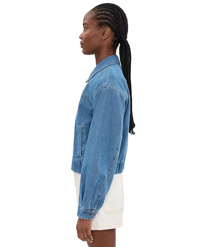 Куртка джинсовая Western Denim Bomber Levi's, Medium Wash Denim — фото 3