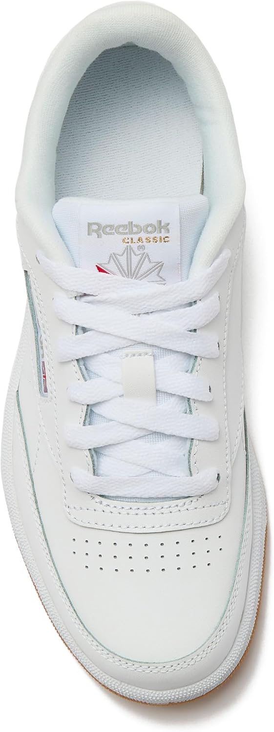 Кроссовки Reebok Club C для девочек и мальчиков, унисекс, для малышей, детей младшего или старшего возраста, белый — фото 4