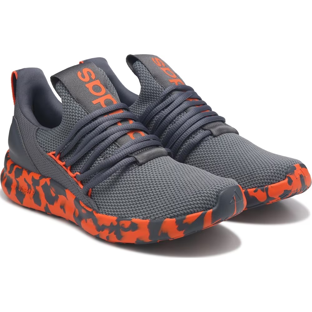 

Кроссовки без шнурков Adidas Lite racer adapt 7.0, grey/orange