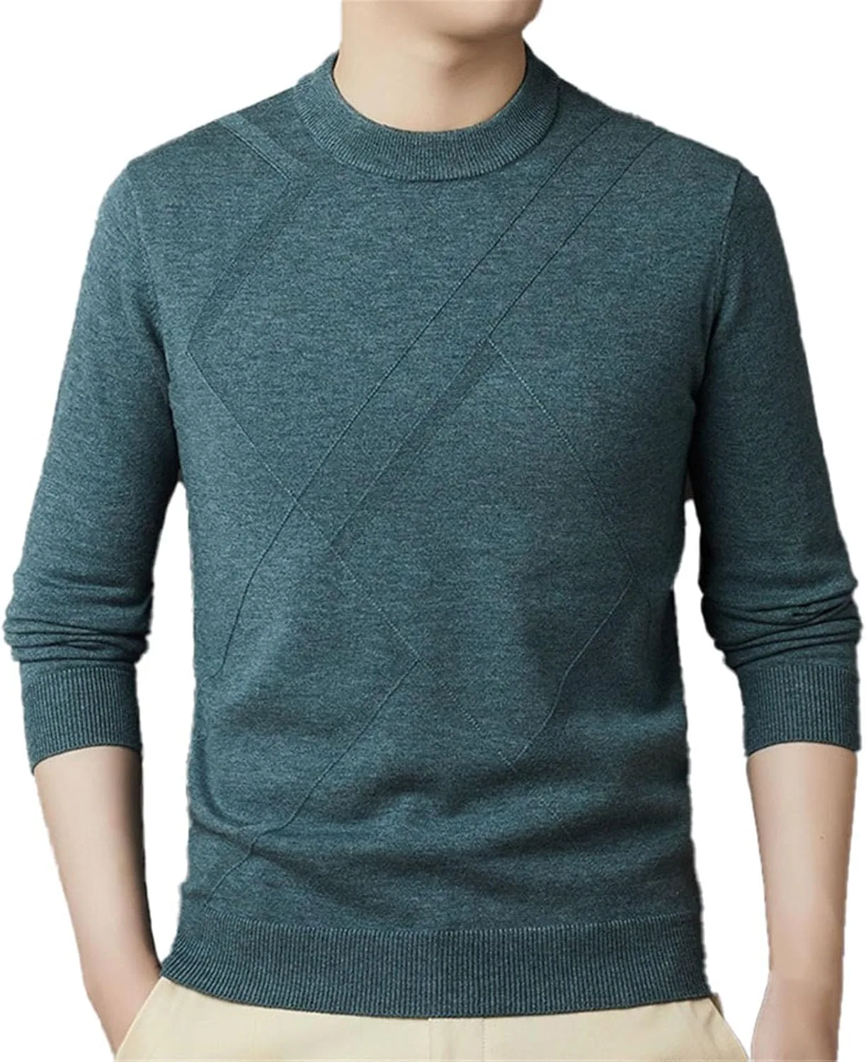 

Мужской вязаный топ для отдыха весной CXLCZNKG