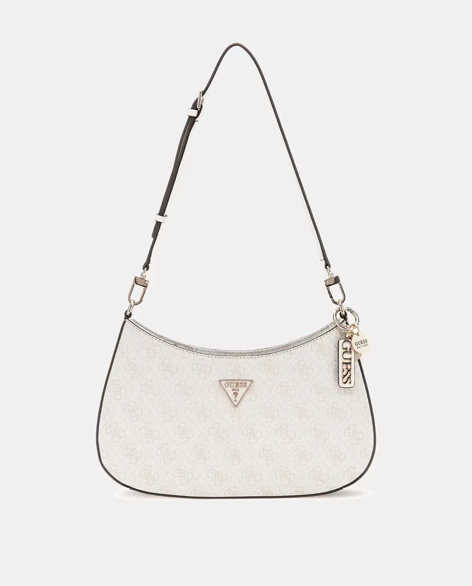 

Сумка через плечо на молнии Guess, белый