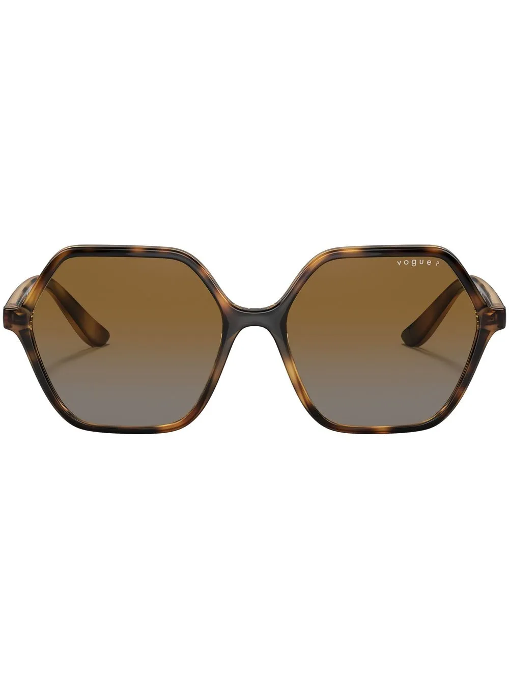 

Солнцезащитные очки в оправе геометричной формы Vogue Eyewear, коричневый