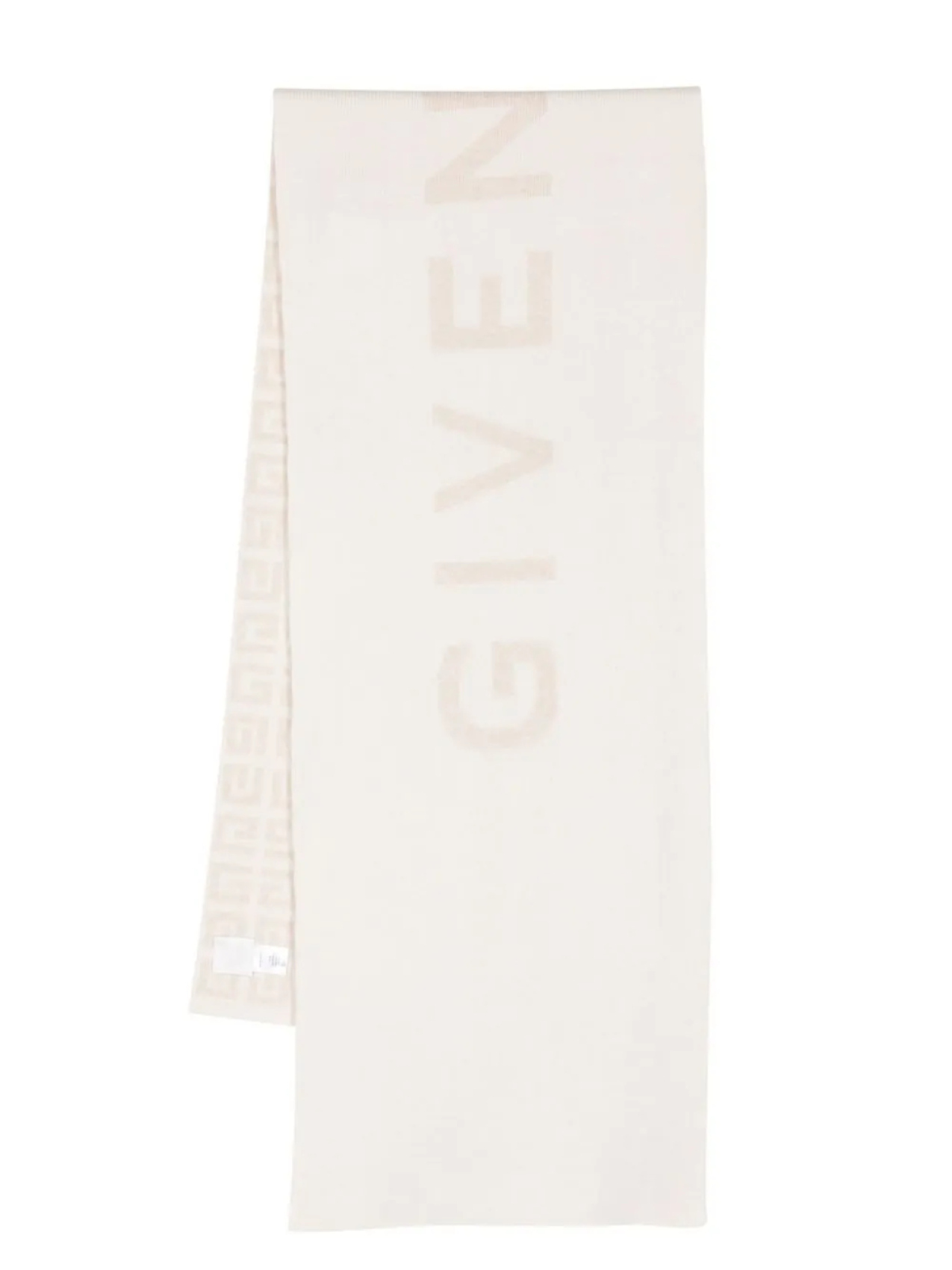 

Шарф вязки интарсия с монограммой Givenchy, белый