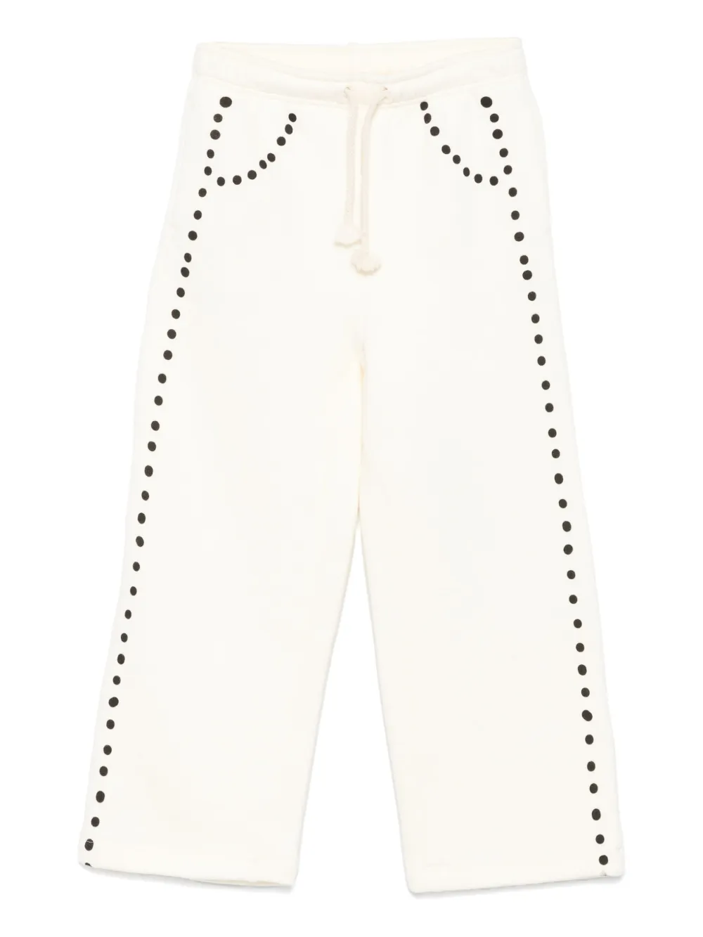 

Спортивные брюки с узором в горох The Animals Observatory, белый