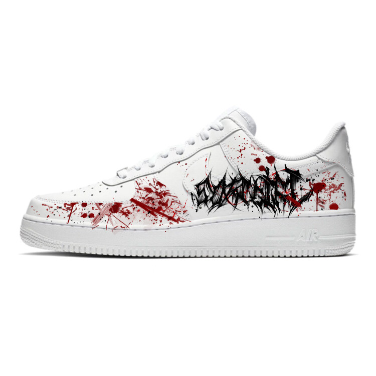 

Кроссовки Nike Air Force 1 Kids' Skateboarding Shoes Grade School, белый