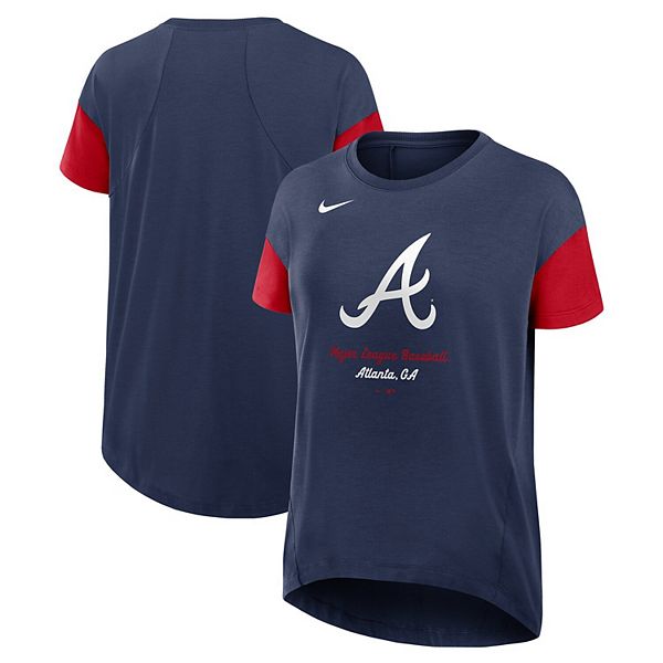 

Женская футболка Atlanta Braves в синем цвете Nike