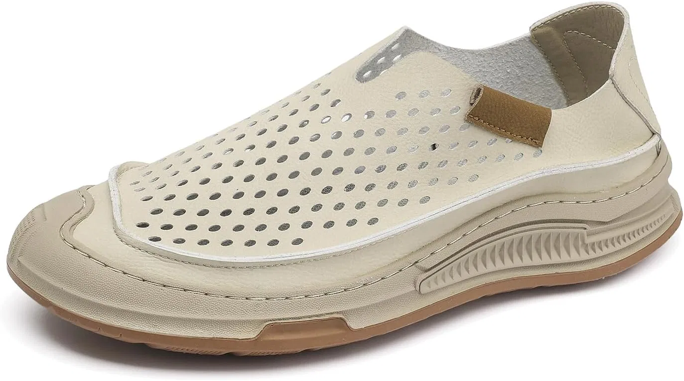 Лоферы повседневные Chen Lin Men Beige