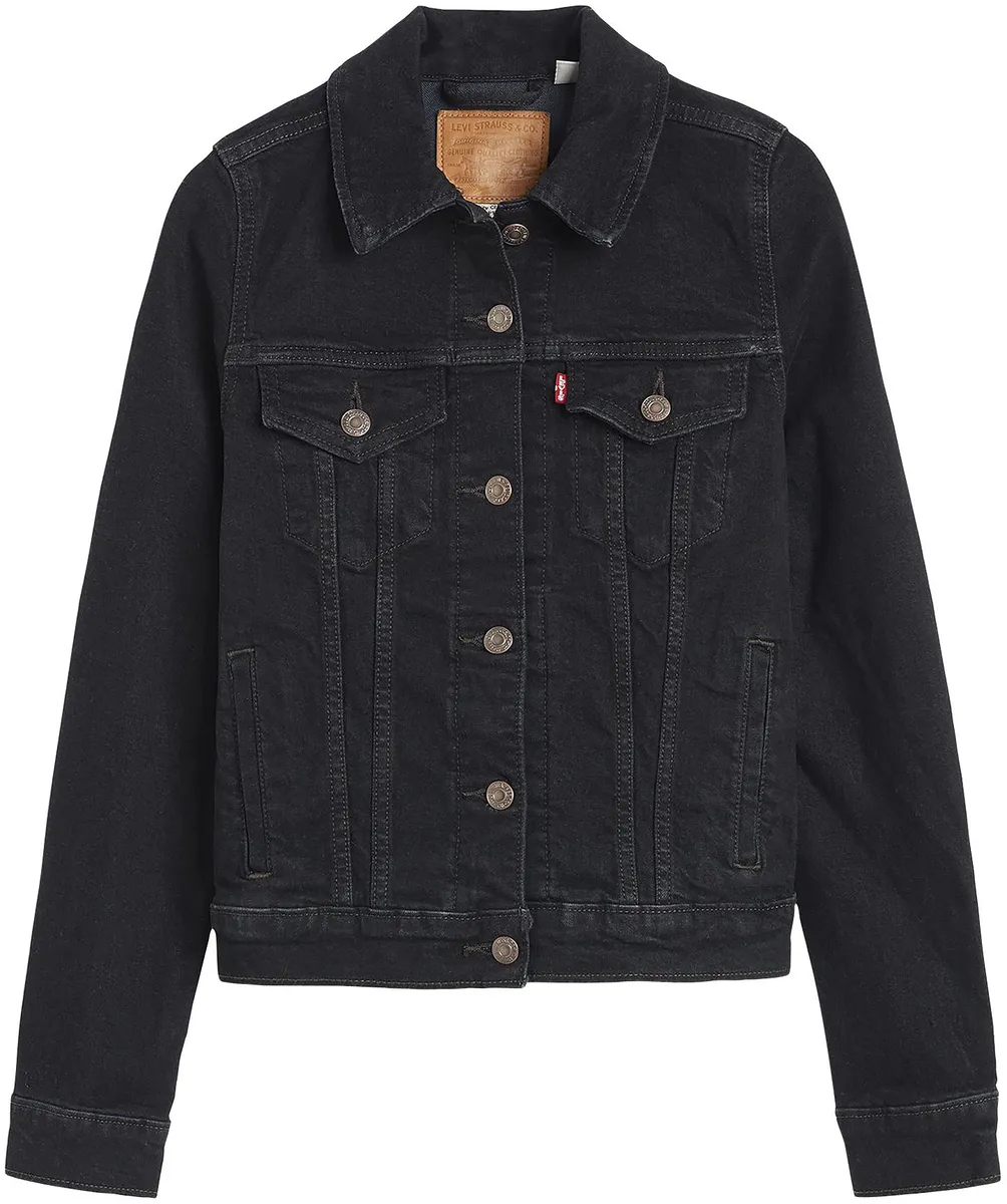 Джинсовая куртка Levi's "Original Trucker", СВЕЖАЯ КОЛЛЕКЦИЯ, цвет Black Air — фото 3
