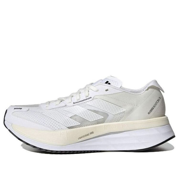 

Кроссовки (WMNS) Adidas Adizero Boston 11 Running Shoes 'Cloud White', цвет non dyed / cloud white / core black