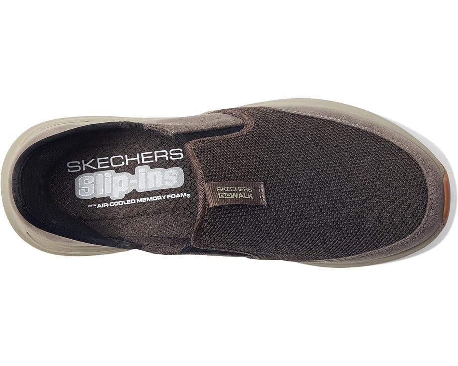 Кроссовки SKECHERS Performance Go Walk Outdoor Hands Free Slip-Ins, коричневый — фото 2