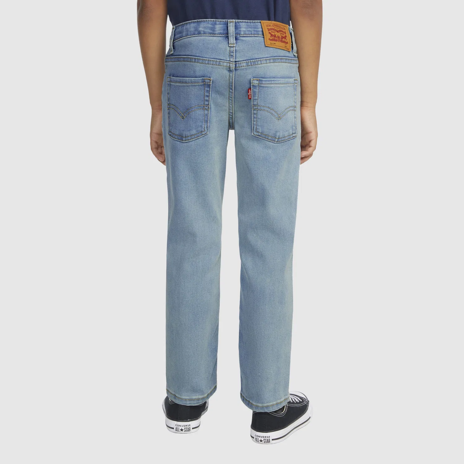 Джинсы 511 Slim Fit Eco Performance для мальчиков 4-7 лет Levi's, Light Wash — фото 4