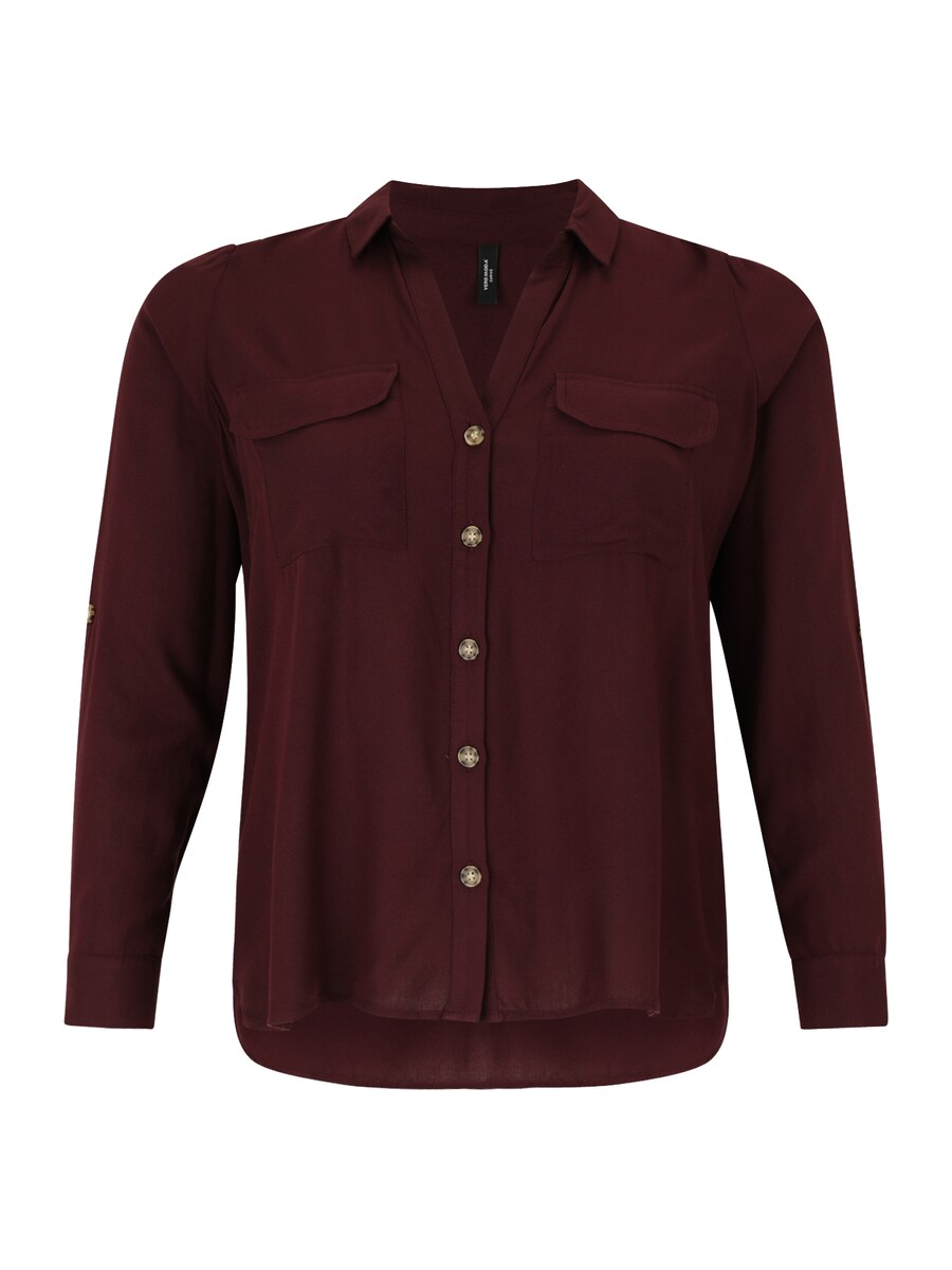 

Блуза Vero Moda Curve VMBumpy, красный