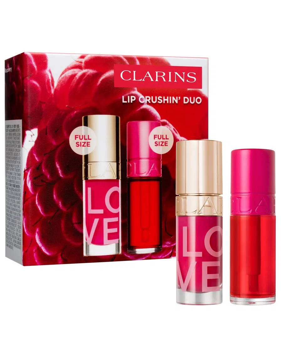 Набор из 2 предметов: масло для губ и тинт для губ Lip Crushin' Clarins