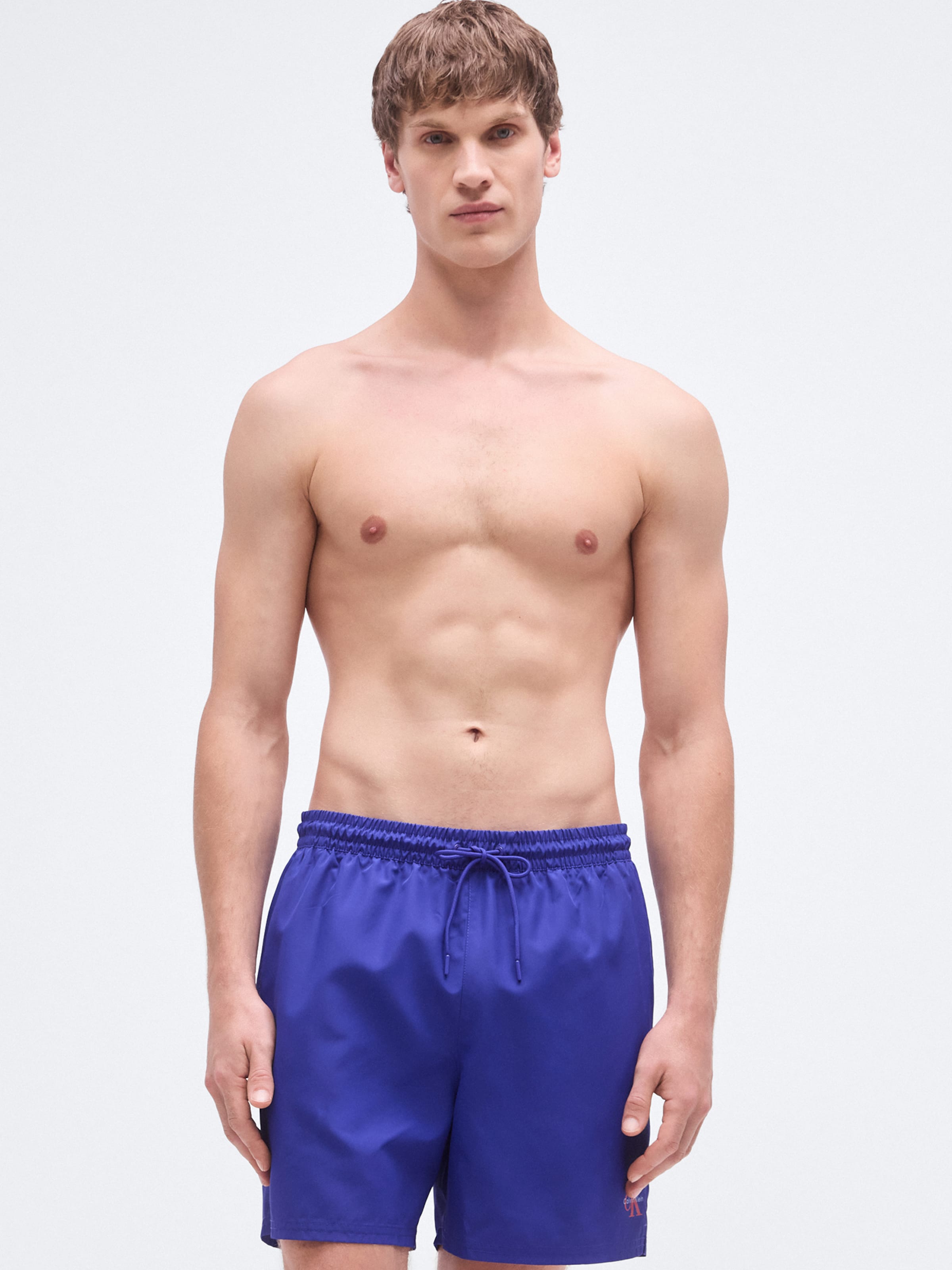 Calvin Klein Swimwear Традиционные брюки в фиолетовом цвете — фото 2