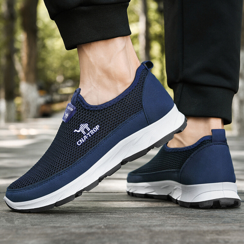 Кроссовки Pilot the camel Lifestyle Shoes Men Low-top, синий — фото 4