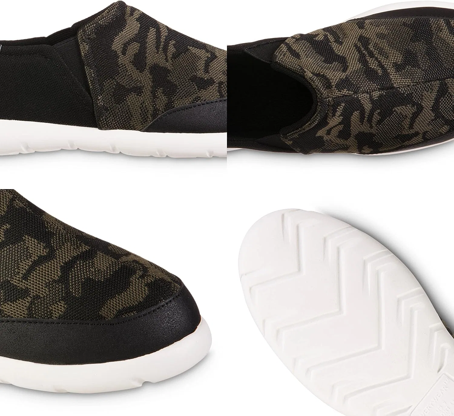 Тапочки с поддержкой стопы, дышащие, Camouflage/Loden isotoner — фото 4