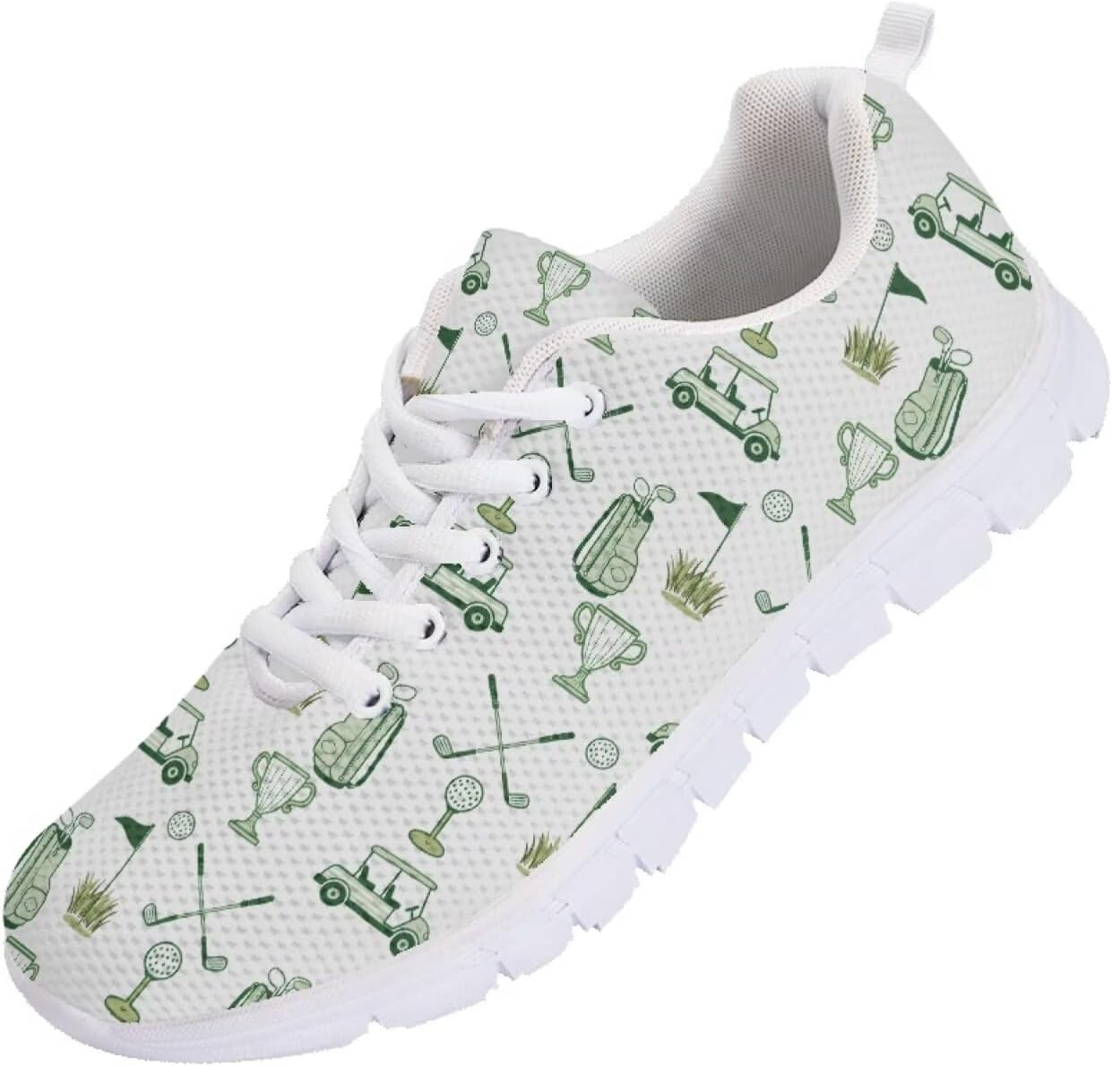 

Мужские кроссовки Funnydude Funny Print для бега, осенние, легкие, дышащие, повседневные теннисные кроссовки, Golf