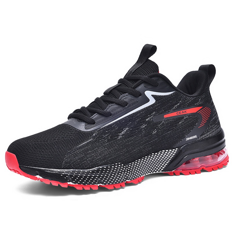 

Низкие повседневные туфли для мужчин King Jinmai, Black Red