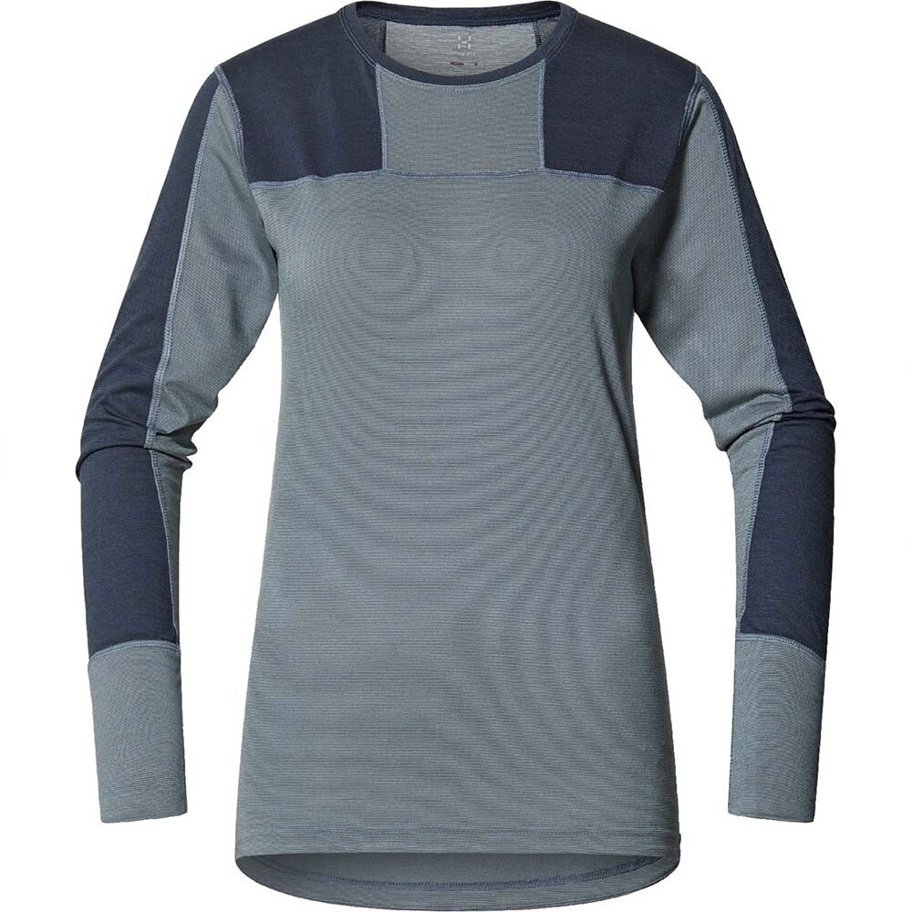 

Базовый слой Haglöfs Natural Blend Tech Long, синий