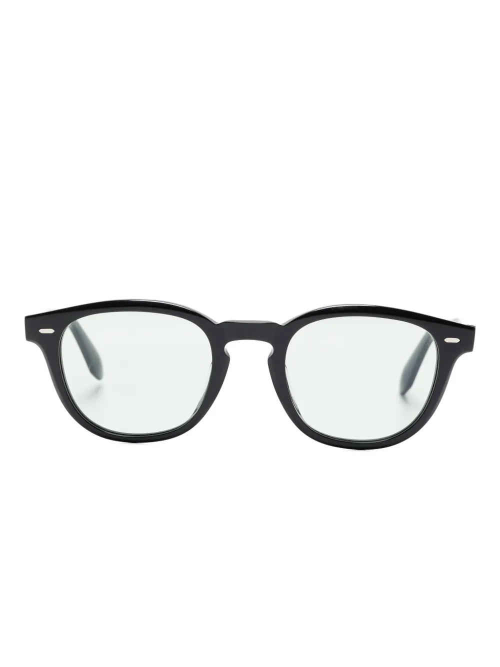 

Очки в круглой оправе Oliver Peoples, черный