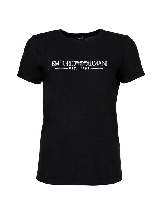 

Футболка обычного кроя EW000408 AF10881 UC001 Emporio Armani Underwear, черный