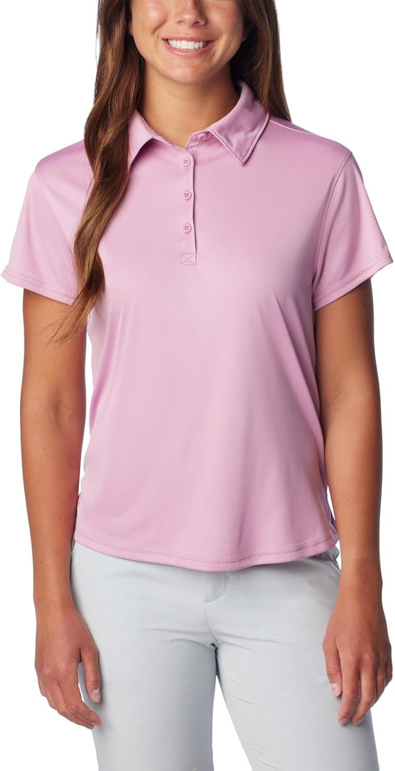 

Columbia Womens Tidal Tee короткий рукав поло, Minuet