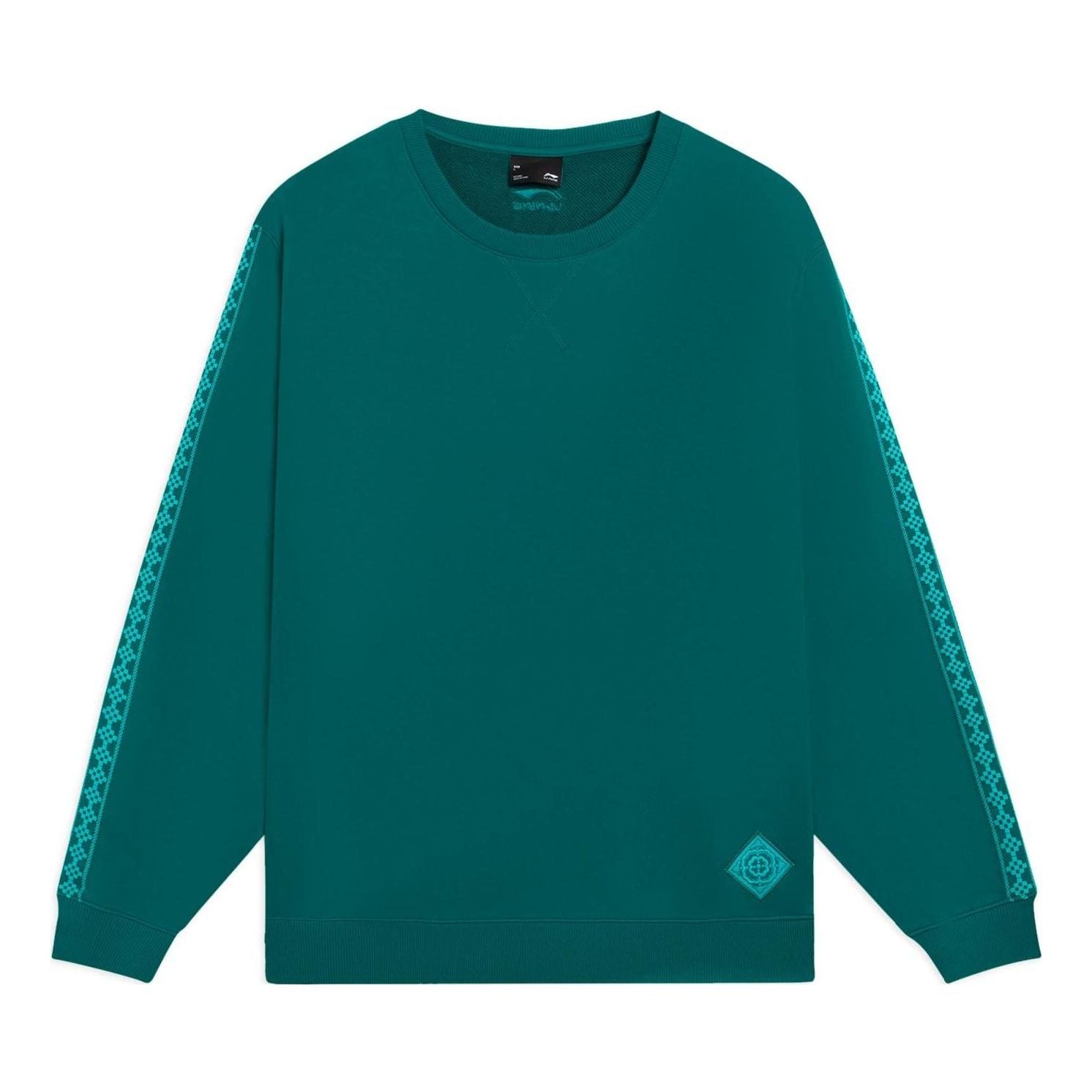 

Спортивная толстовка Li-Ning Kaleidoscope Graphics Sweatshirt 'Green' AWDSF47-4, зеленый