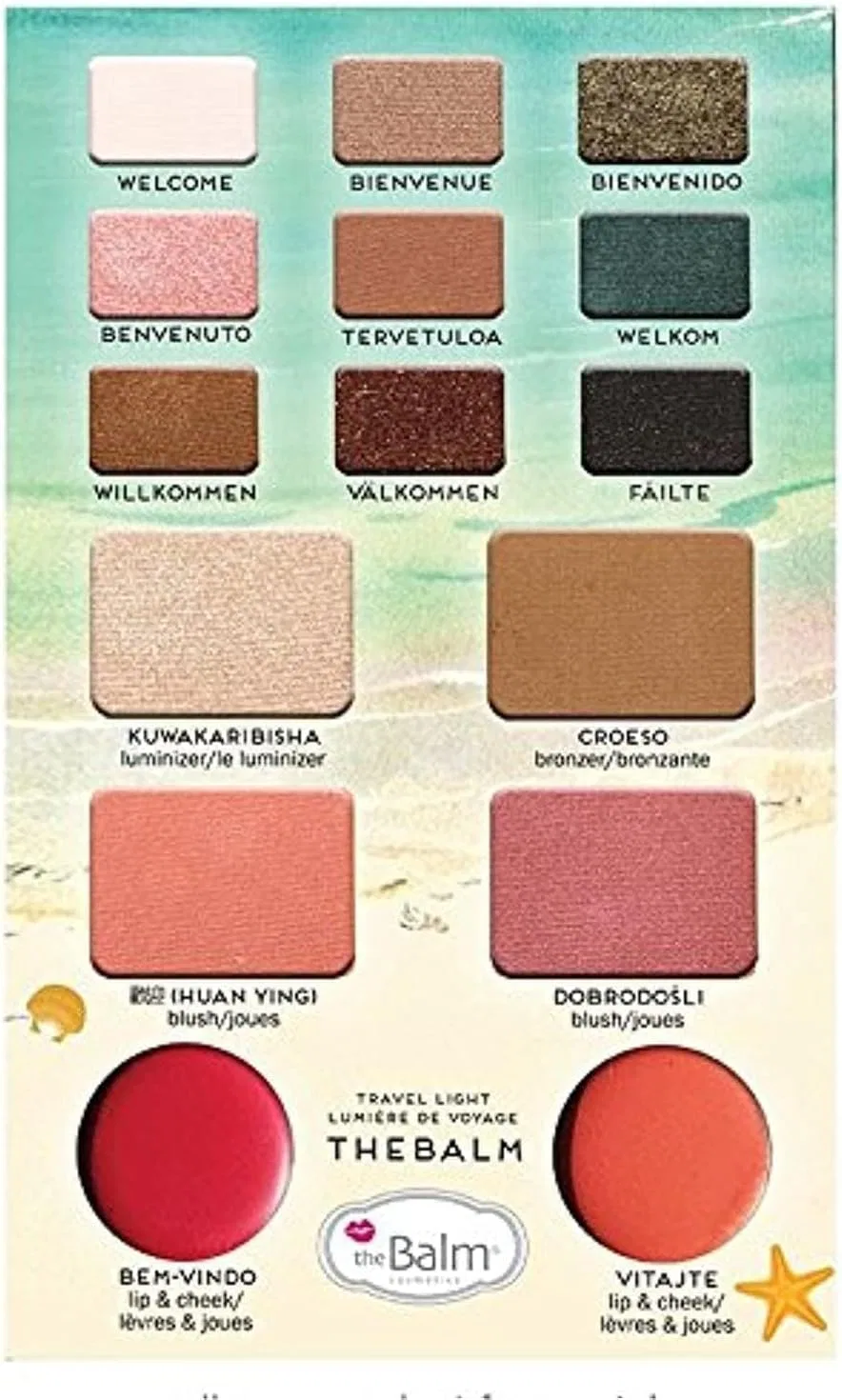 Палетка для лица theBalm Voyage Vol.2 Face Palette 21.1 г