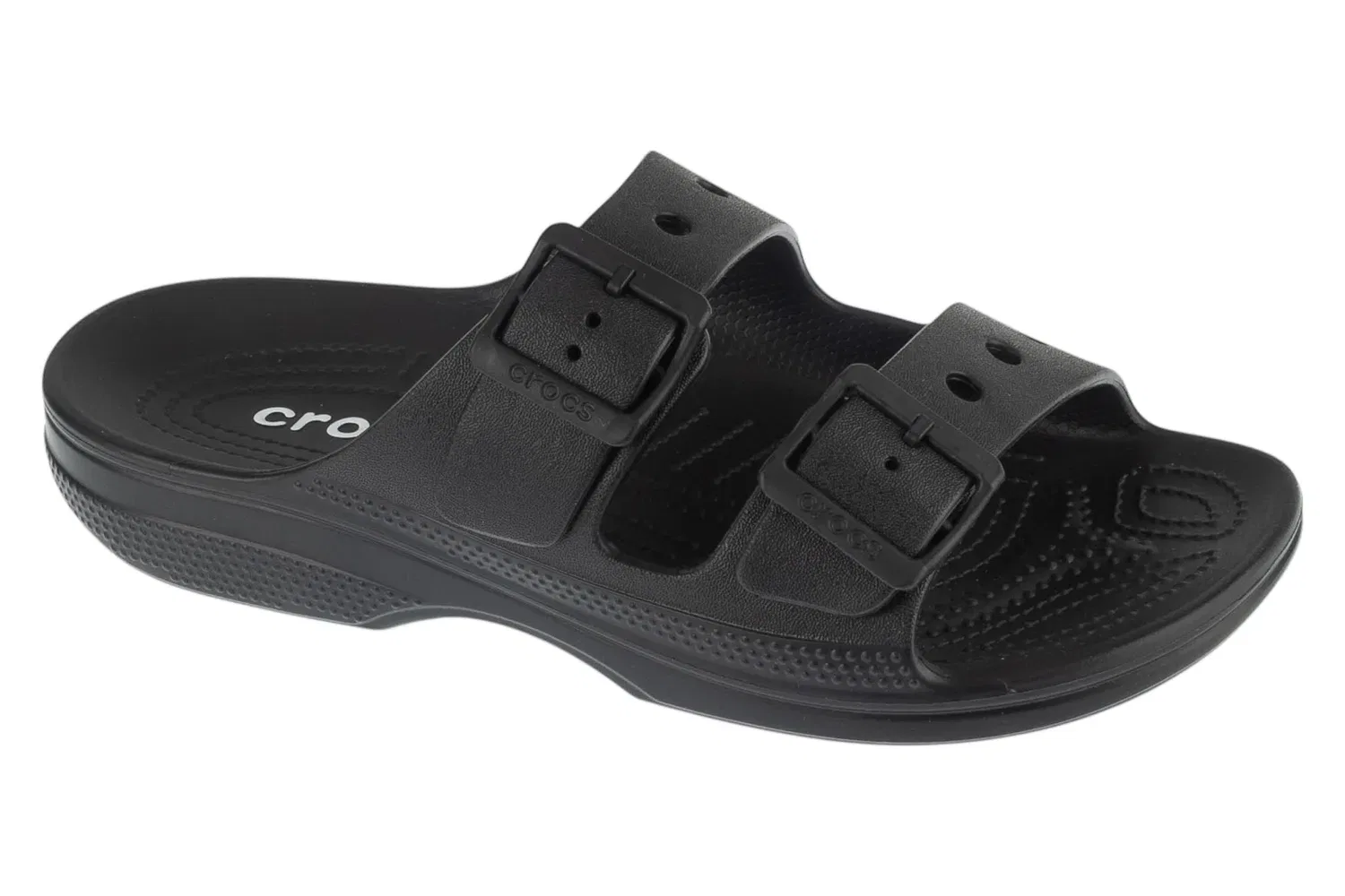 Сандалии текстильные Crocs черные
