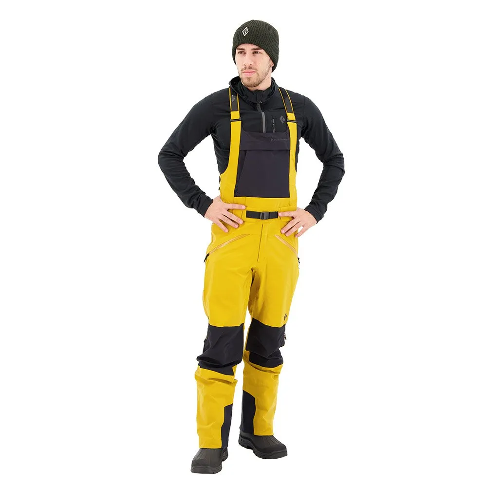 

Брюки Black Diamond Recon Stretch Bibs, желтый