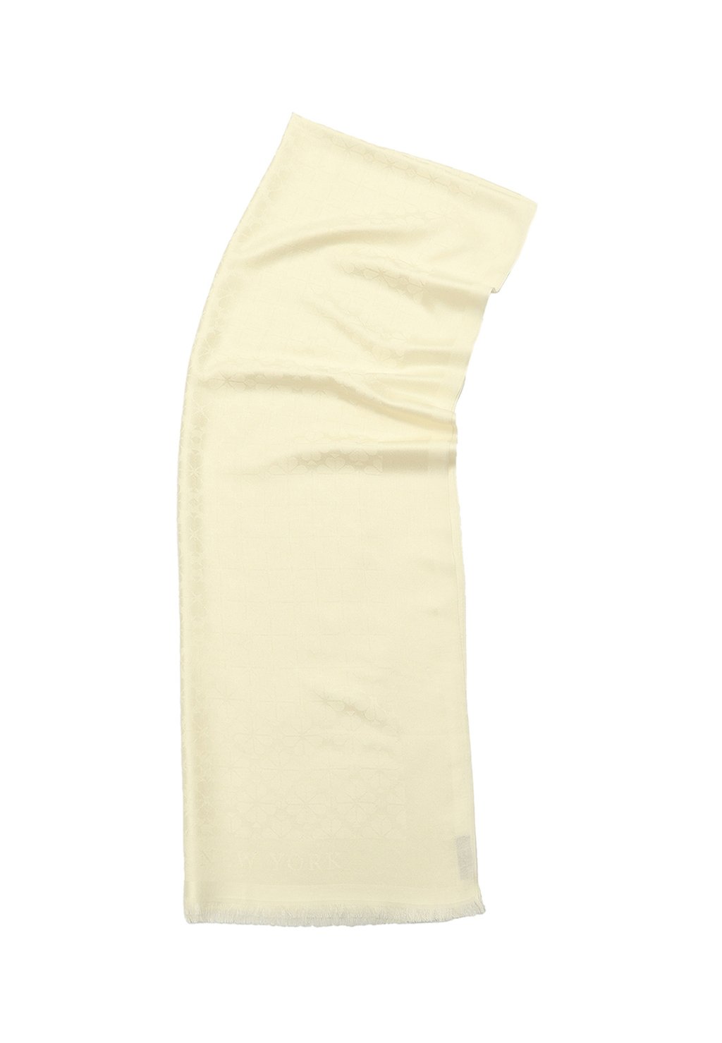 

Шарф FLOWER YARNDYE OBLONG kate spade new york, белый