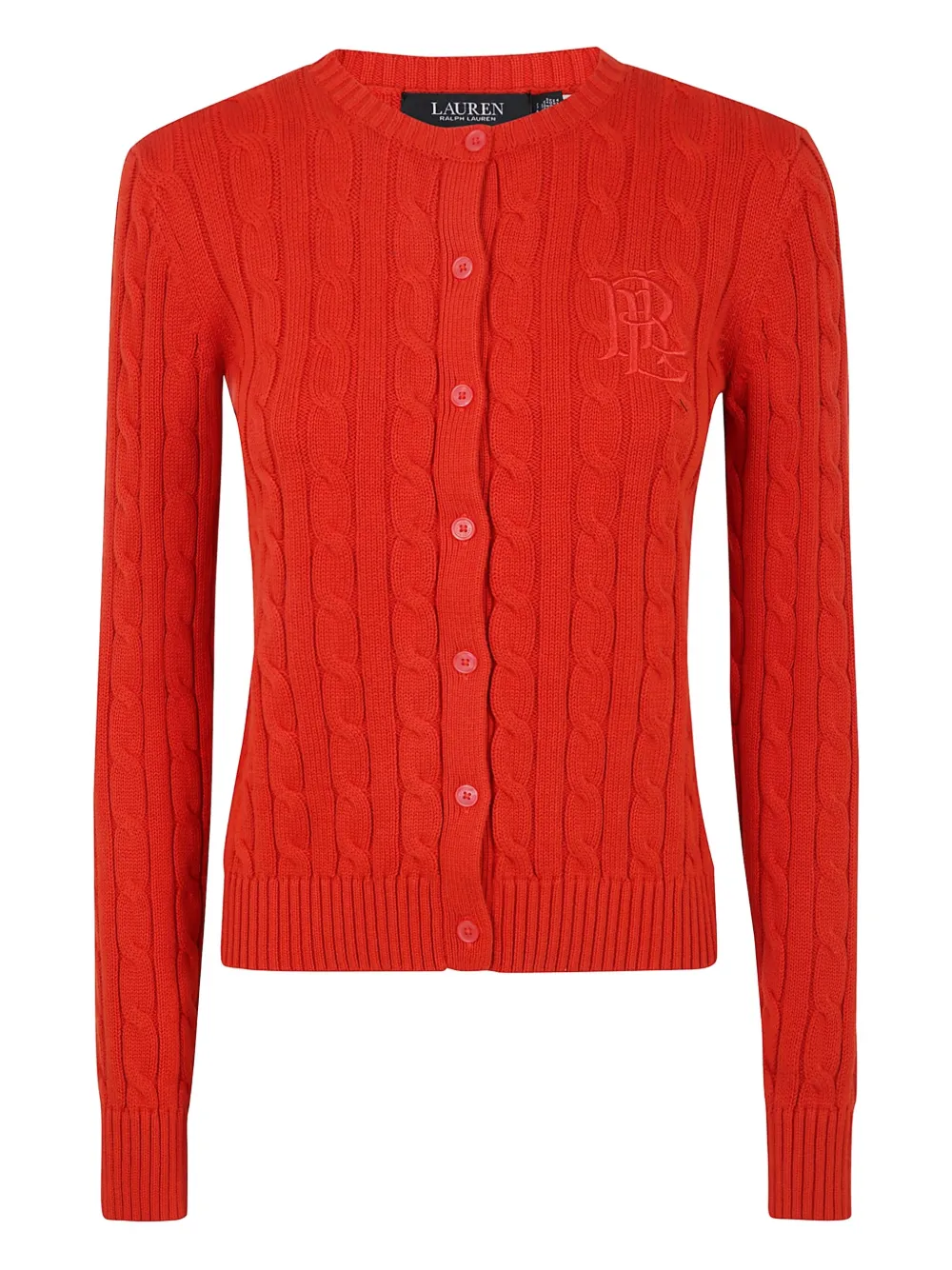 

Кардиган фактурной вязки Lauren Ralph Lauren, красный