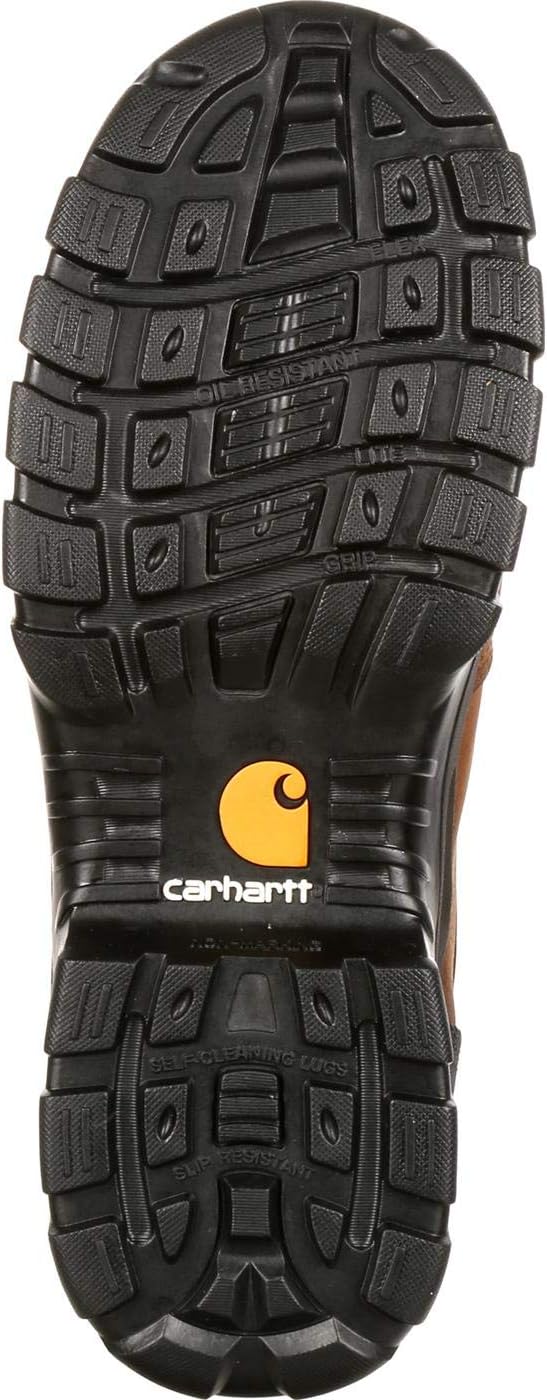 Мужские непромокаемые утепленные ботинки Carhartt Rugged Flex, темно-коричневый — фото 2