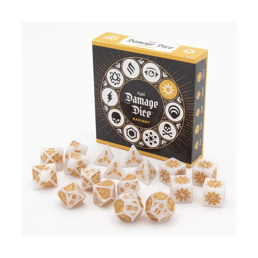 

Сияющие кости (18), Damage Dice