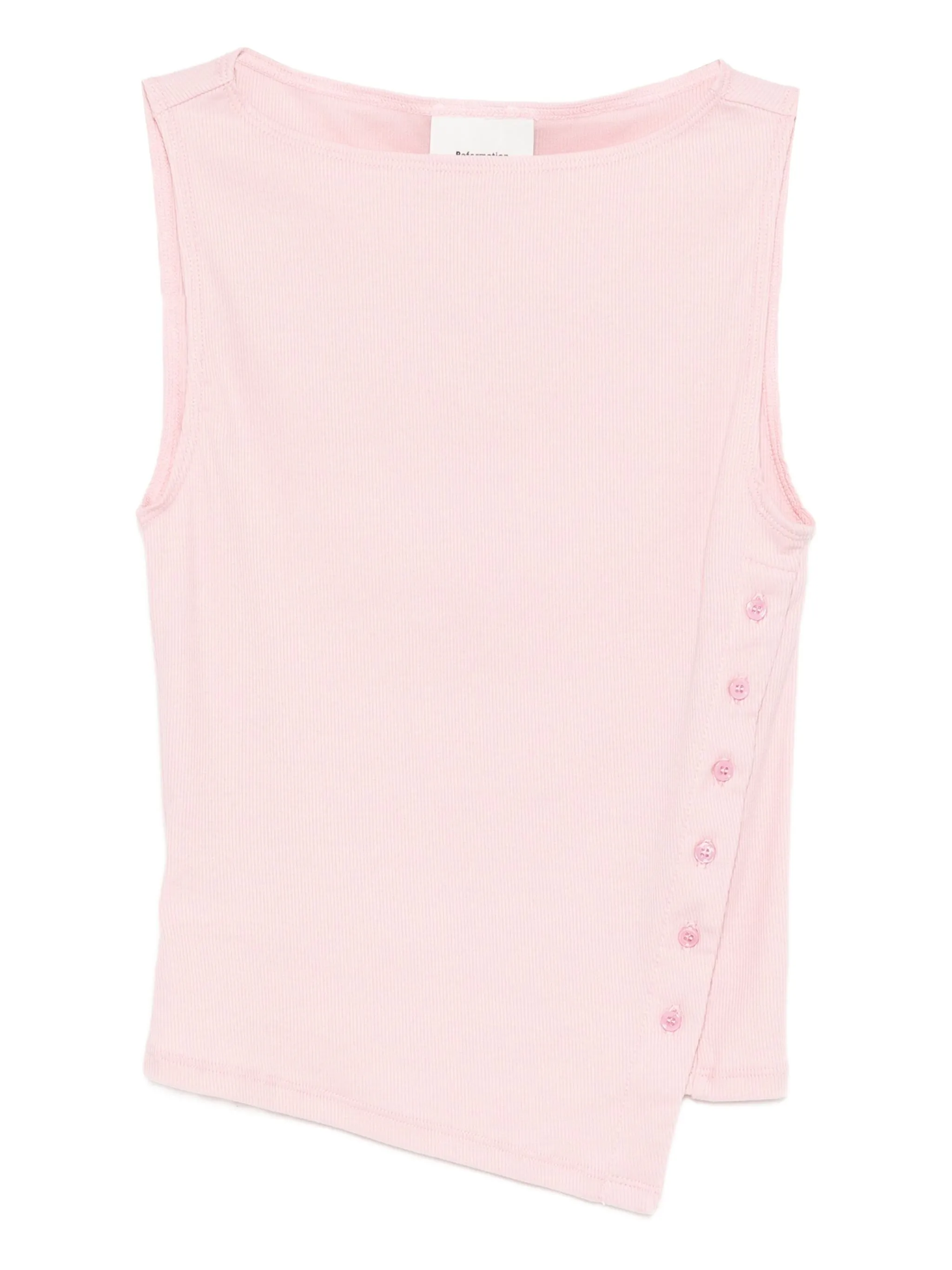 

Трикотажный топ Hudson Reformation, розовый