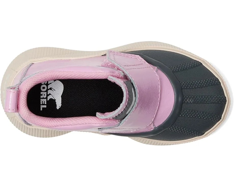 Ботинки SOREL Kids Out N About Iv Strap Waterproof (Toddler/Little Kid), Pink Flare/Pearlescent — фото 2