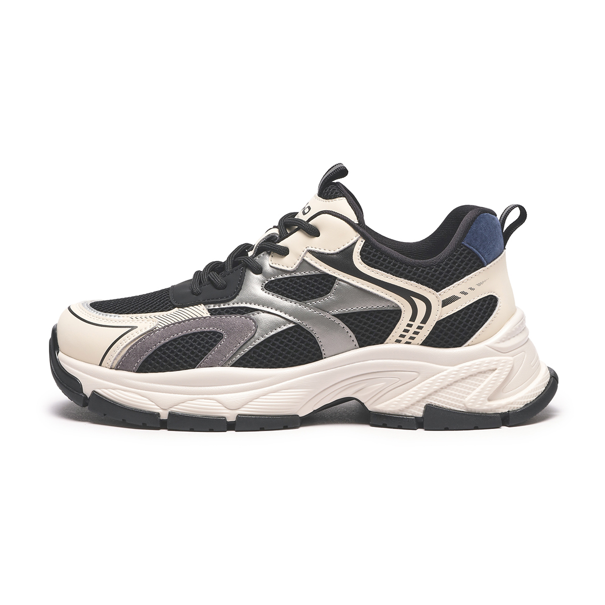 

Кроссовки для бега, массивные, мужские Hotwind, 72 Black Gray