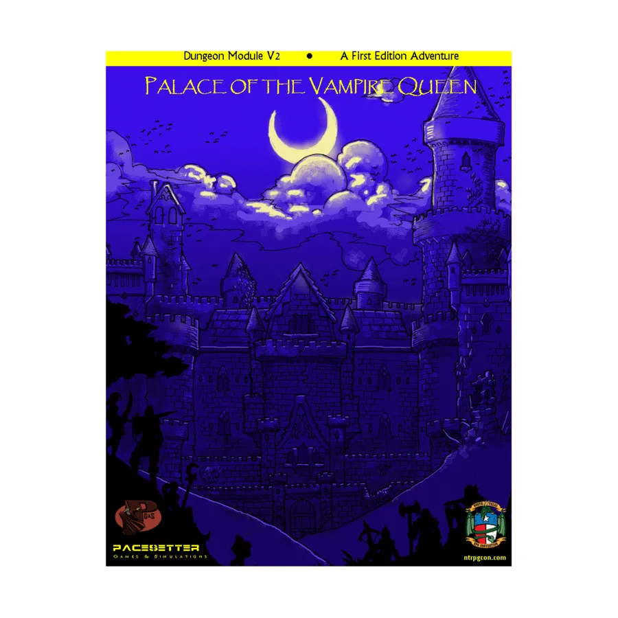 

Модуль Palace of the Vampire Queen (9th Printing), First Edition/OSRIC & Wee Warriors Editions