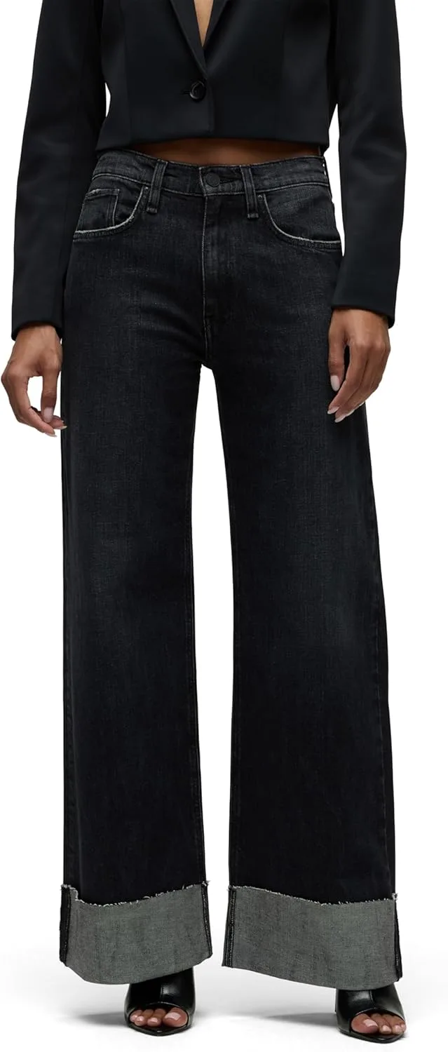 

Hudson женские джинсы Jodie High Rise Loose Fit Wide Leg