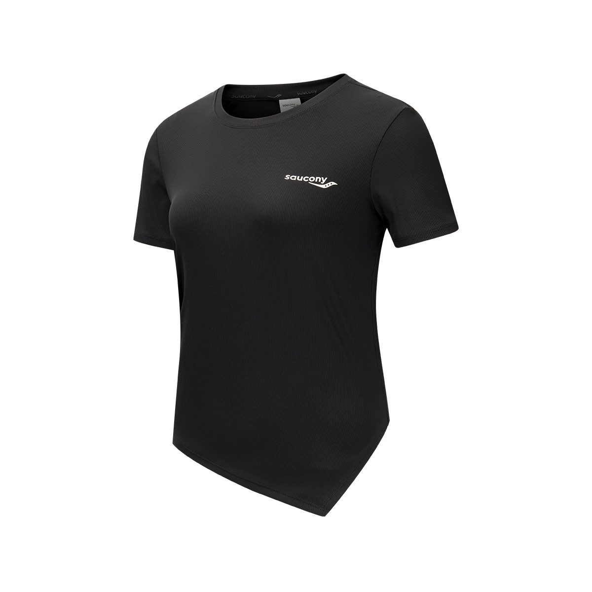 

Футболка женская смоляно-черная Jet Black Saucony, черный