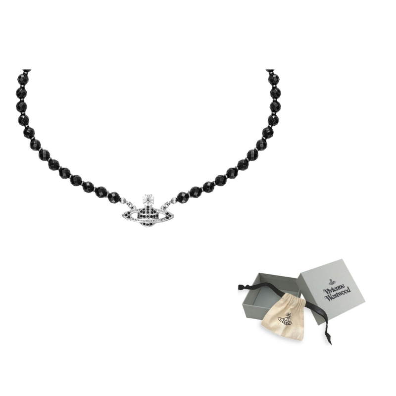 

Ожерелье с украшением из мессалина Messaline Orb Vivienne Westwood