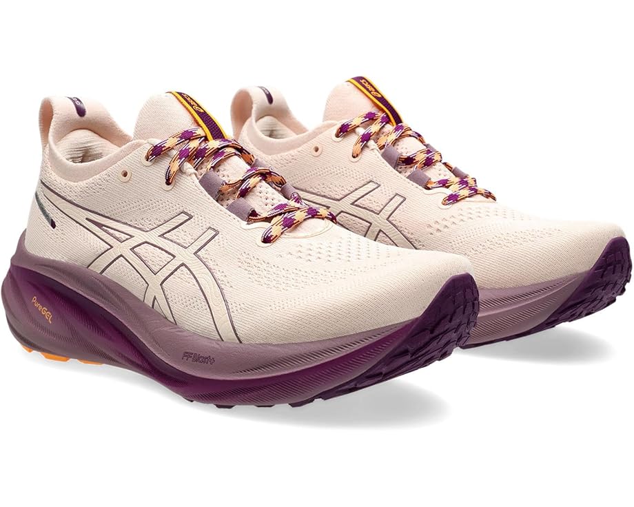 

Кроссовки ASICS GEL-Nimbus 26 Trail, цвет Nature Bathing/Pearl Pink